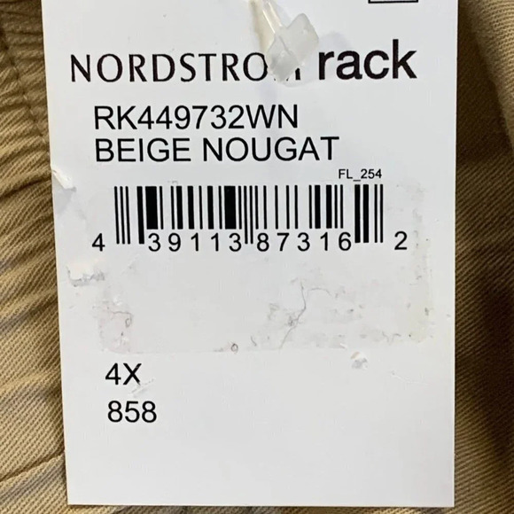 Abound‎ Women's Twill Balloon Leg Pants In Beige Nougat Size 4X NWT - Picture 7 of 13